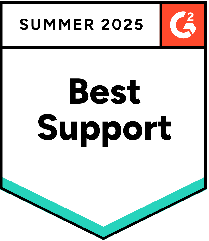 SalesTrainingandOnboarding BestSupport QualityOfSupport