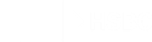 HSBC Logo white